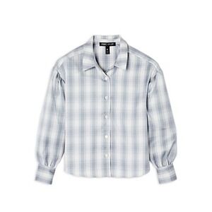 Aqua Girls' Cotton‎ Plaid Shirt, Big Kid - 100% Size Large